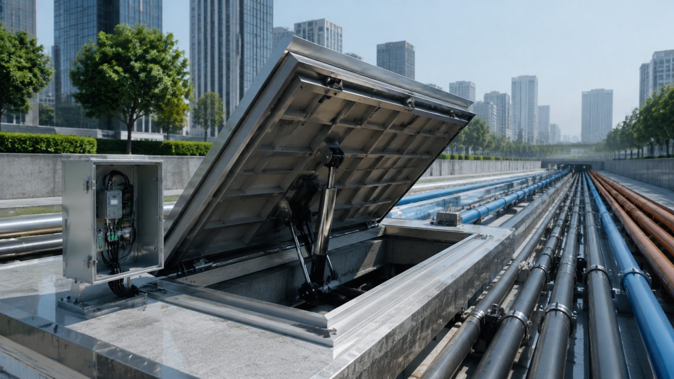 南部县为城市管廊提供智能配套方案